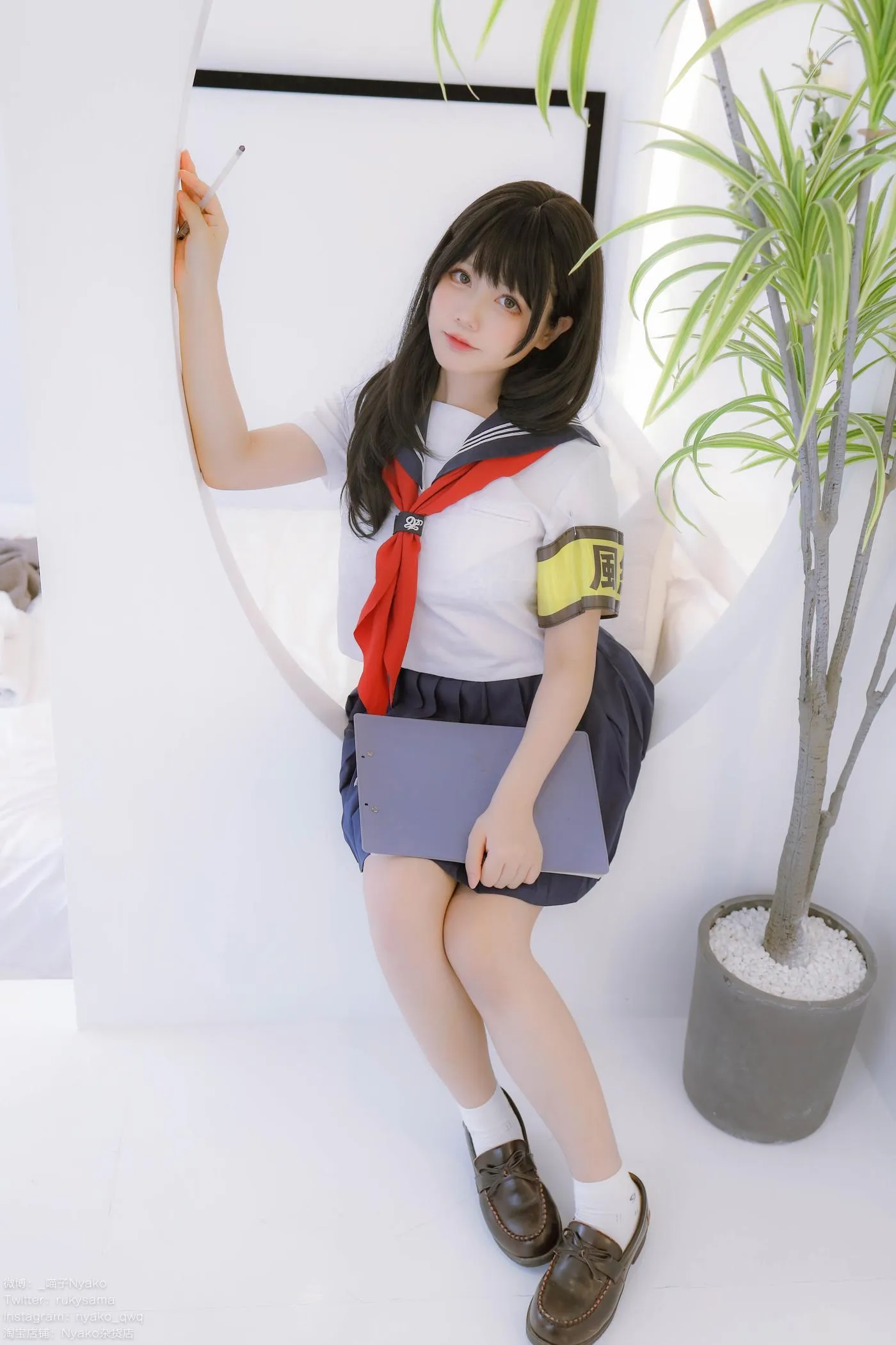 Nyako喵子 – NO.36 痴·女子校生2 风纪委员 [85P]插图1